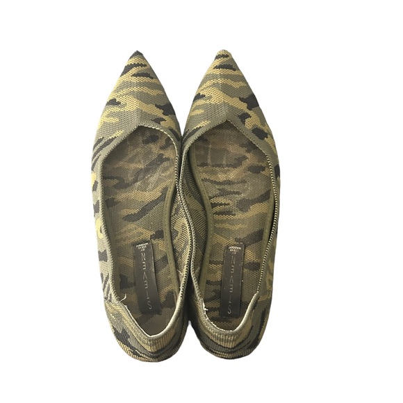 Steve Madden Women’s Pointed Toe Flats Camo Camouflage Green Shoes Size 7.5 - Picture 12 of 12